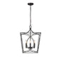 Millennium - 4002-MB - Four Light Pendant - Tracy - Matte Black