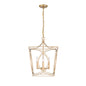 Millennium - 4002-PMG - Four Light Pendant - Tracy - Painted Modern Gold