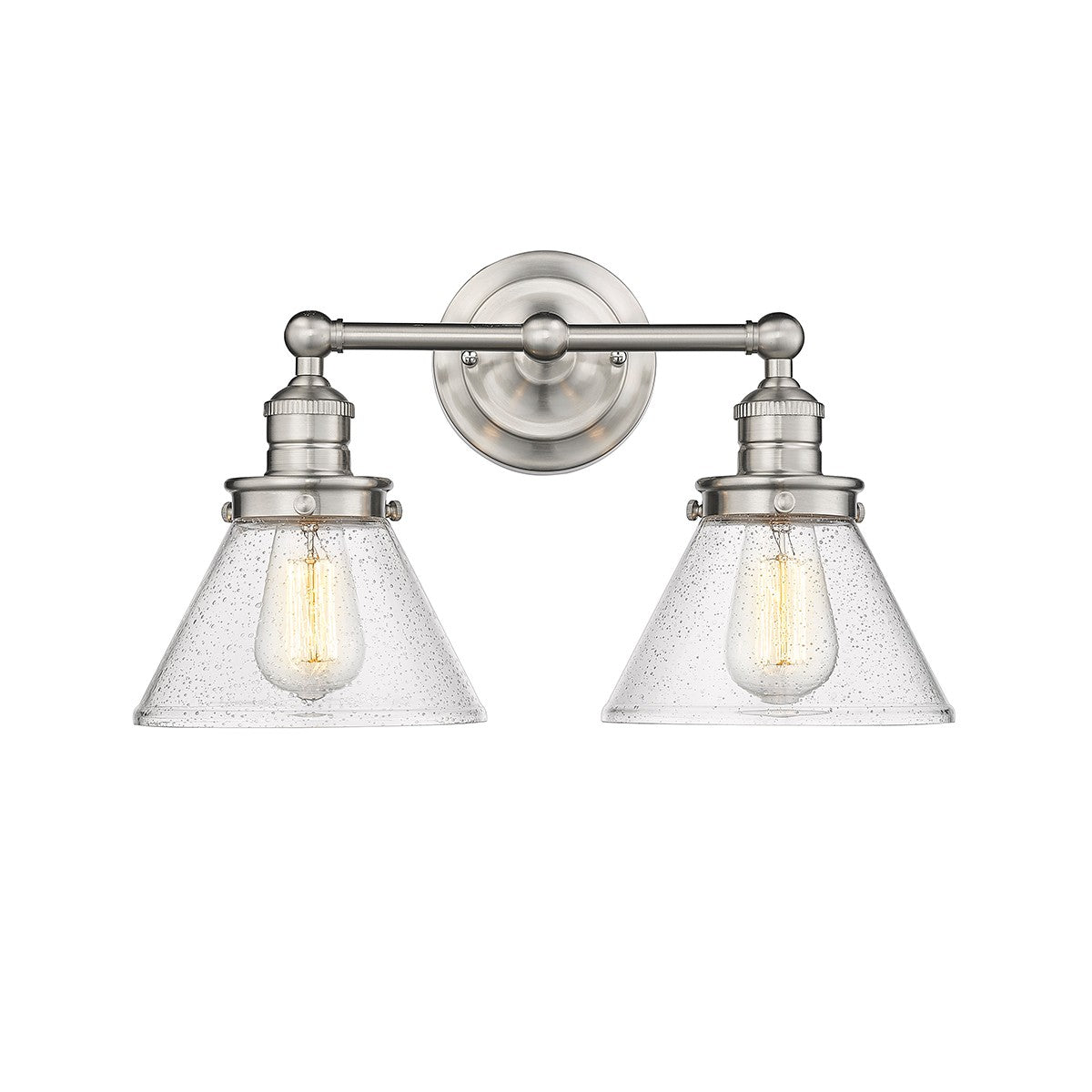 Millennium - 4142-BN - Two Light Vanity - Eyden - Brushed Nickel