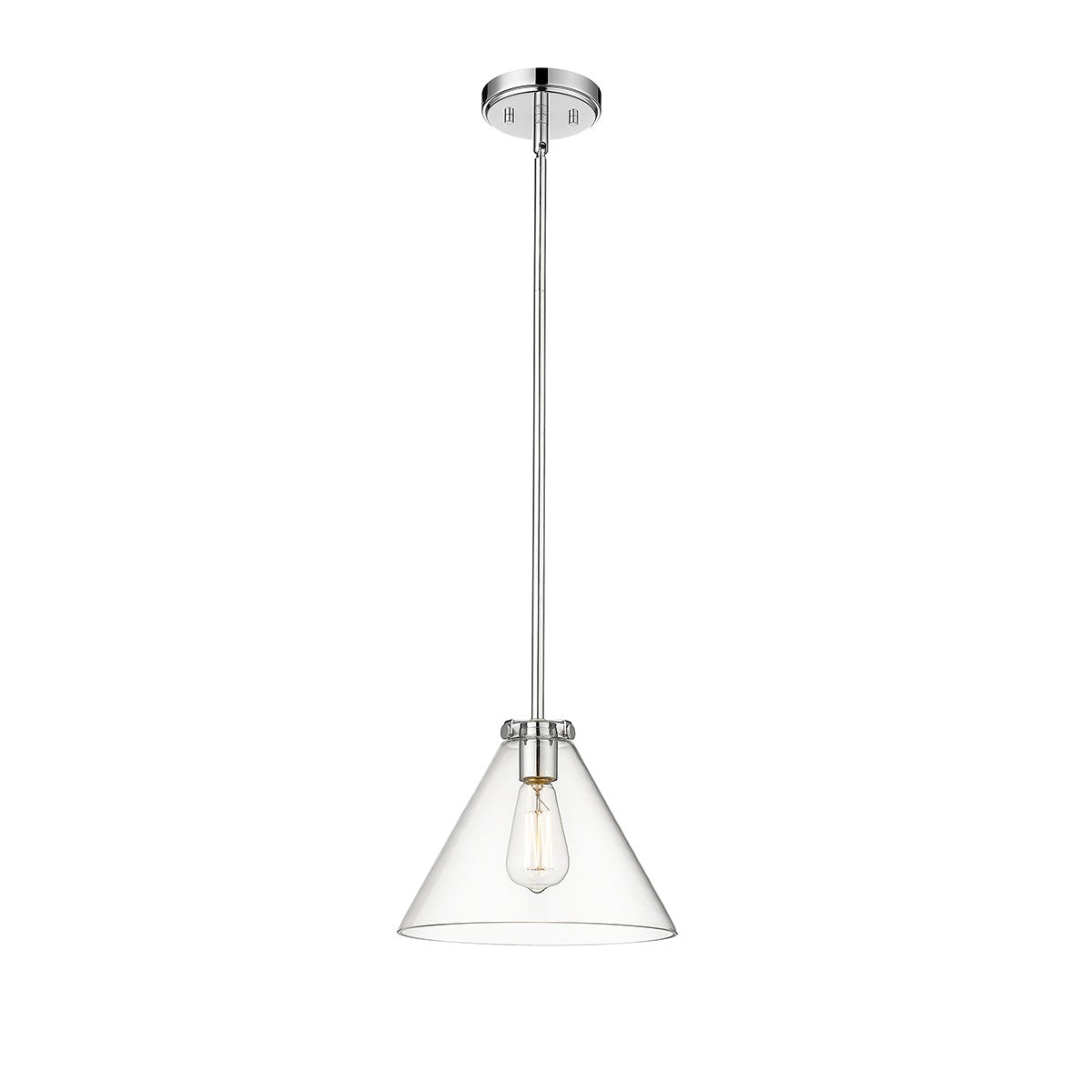 Millennium - 8141-CH - One Light Pendant - Aliza - Polished Chrome