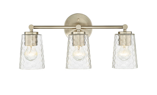 Millennium - 9233-MG - Three Light Vanity - Ashli - Modern Gold