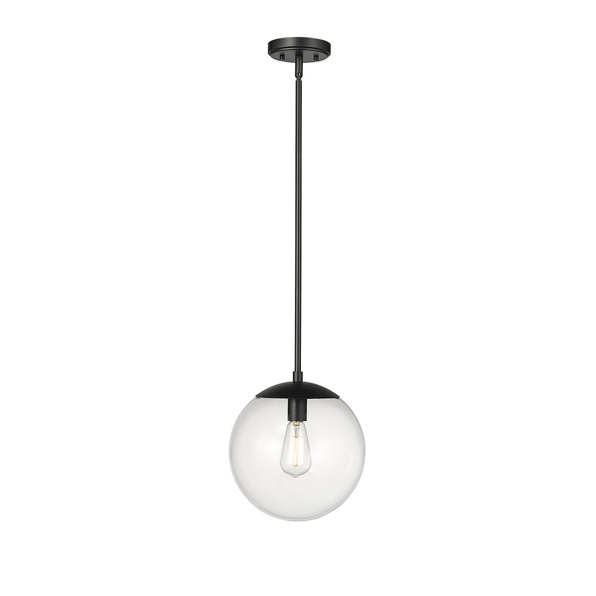 Millennium - 8151-MB - One Light Pendant - Avell - Matte Black