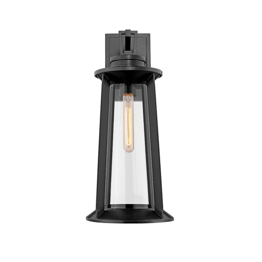 Millennium - 8203-PBK - One Light Outdoor Wall Sconce - Bolling - Powder Coated Black