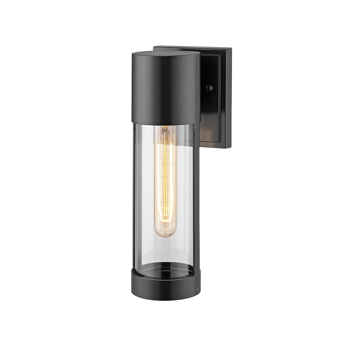 Millennium - 8212-PBK - One Light Outdoor Wall Sconce - Hester - Powder Coated Black