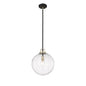 Millennium - 9202-MB/MG - One Light Pendant - Mellrosa - Matte Black Modern Gold