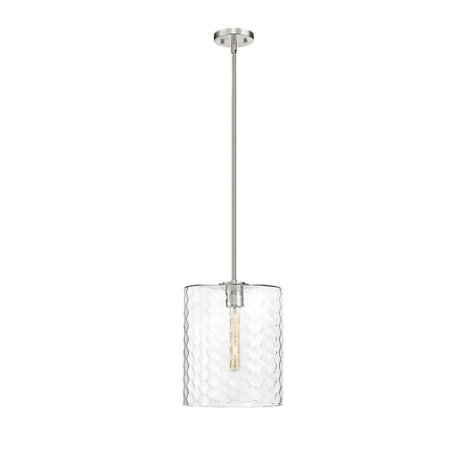 Millennium - 9221-BN - One Light Pendant - Ashli - Brushed Nickel