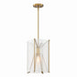 Designers Fountain - D223M-12P-OSB - One Light Pendant - Daybreak - Old Satin Brass