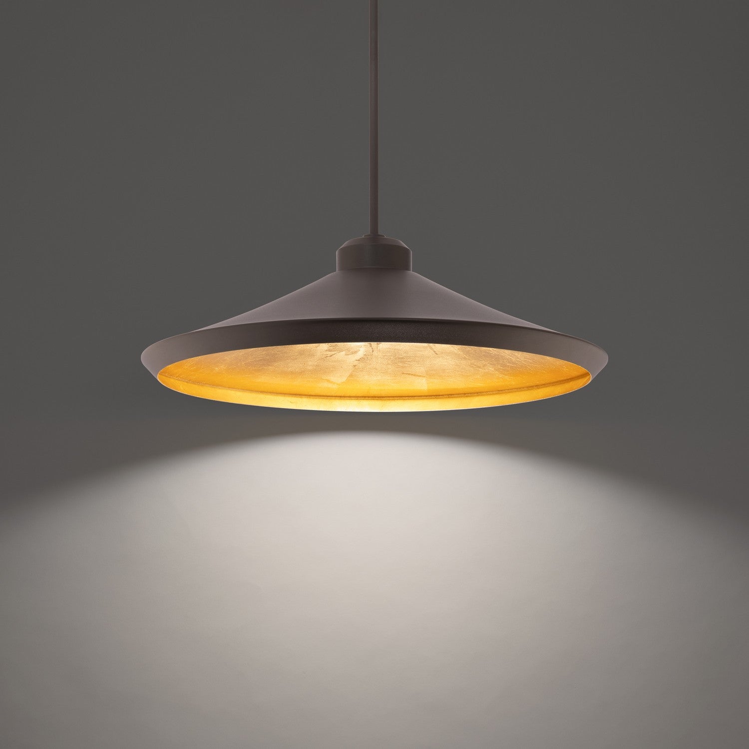 Modern Forms - PD-90324-BZ/GL - LED Pendant - Alfa - Bronze & Gold Leaf