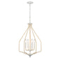 ELK Home - 52276/4 - Four Light Pendant - Breezeway - White Coral