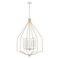 ELK Home - 52277/6 - Six Light Pendant - Breezeway - White Coral