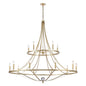 ELK Home - 69489/10+5 - 15 Light Chandelier - Noura - Champagne Gold