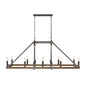 ELK Home - 82289/10 - Ten Light Linear Chandelier - Harwell - Antique Millwood