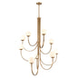 ELK Home - 89681/9 - Nine Light Chandelier - Caroline - Brushed Gold