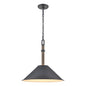ELK Home - 89705/1 - One Light Pendant - Neville - Charcoal Black