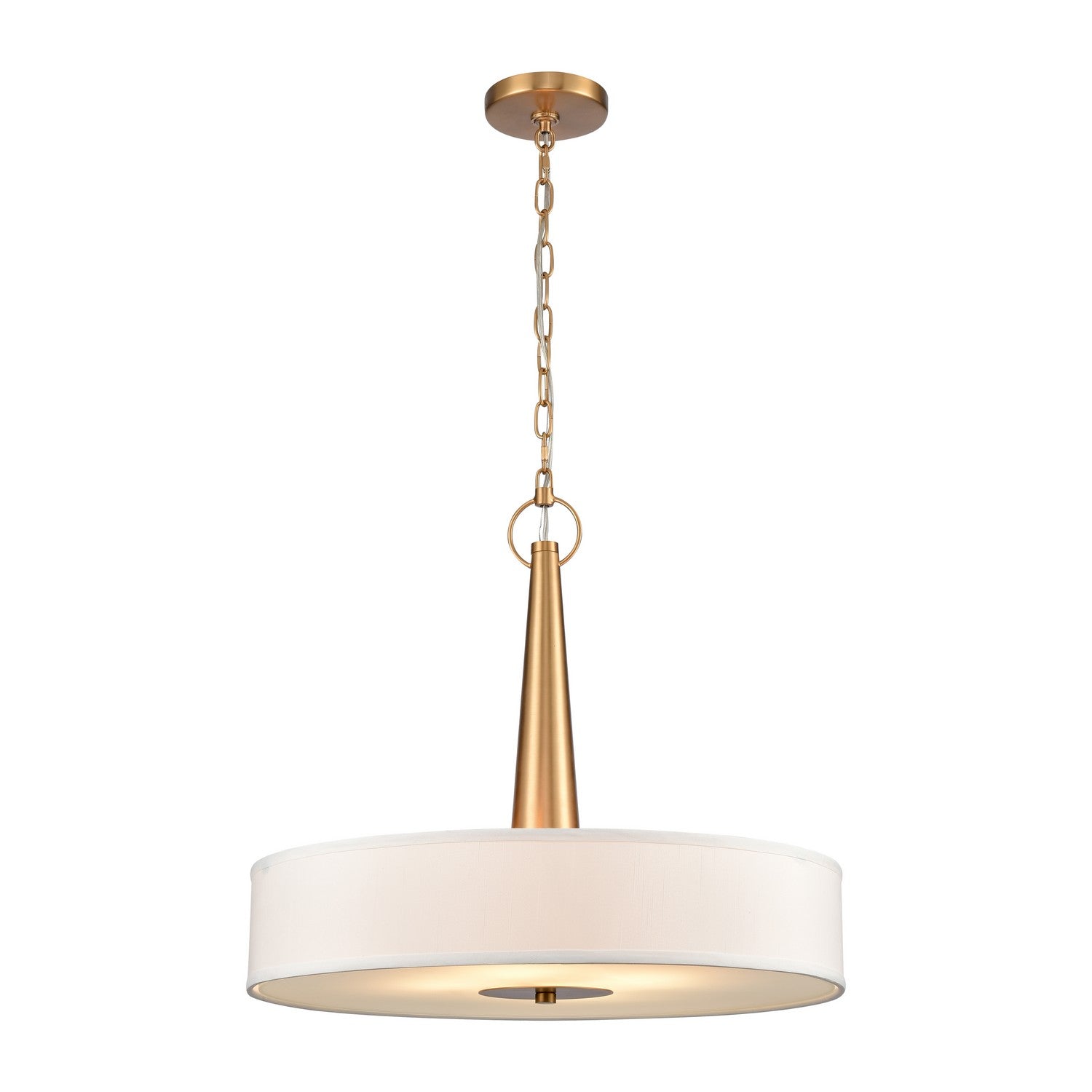 ELK Home - 89845/4 - Four Light Pendant - Leo - Brushed Gold