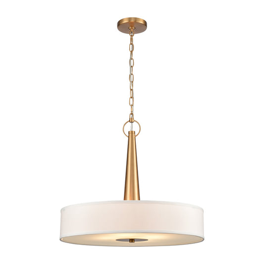 ELK Home - 89845/4 - Four Light Pendant - Leo - Brushed Gold