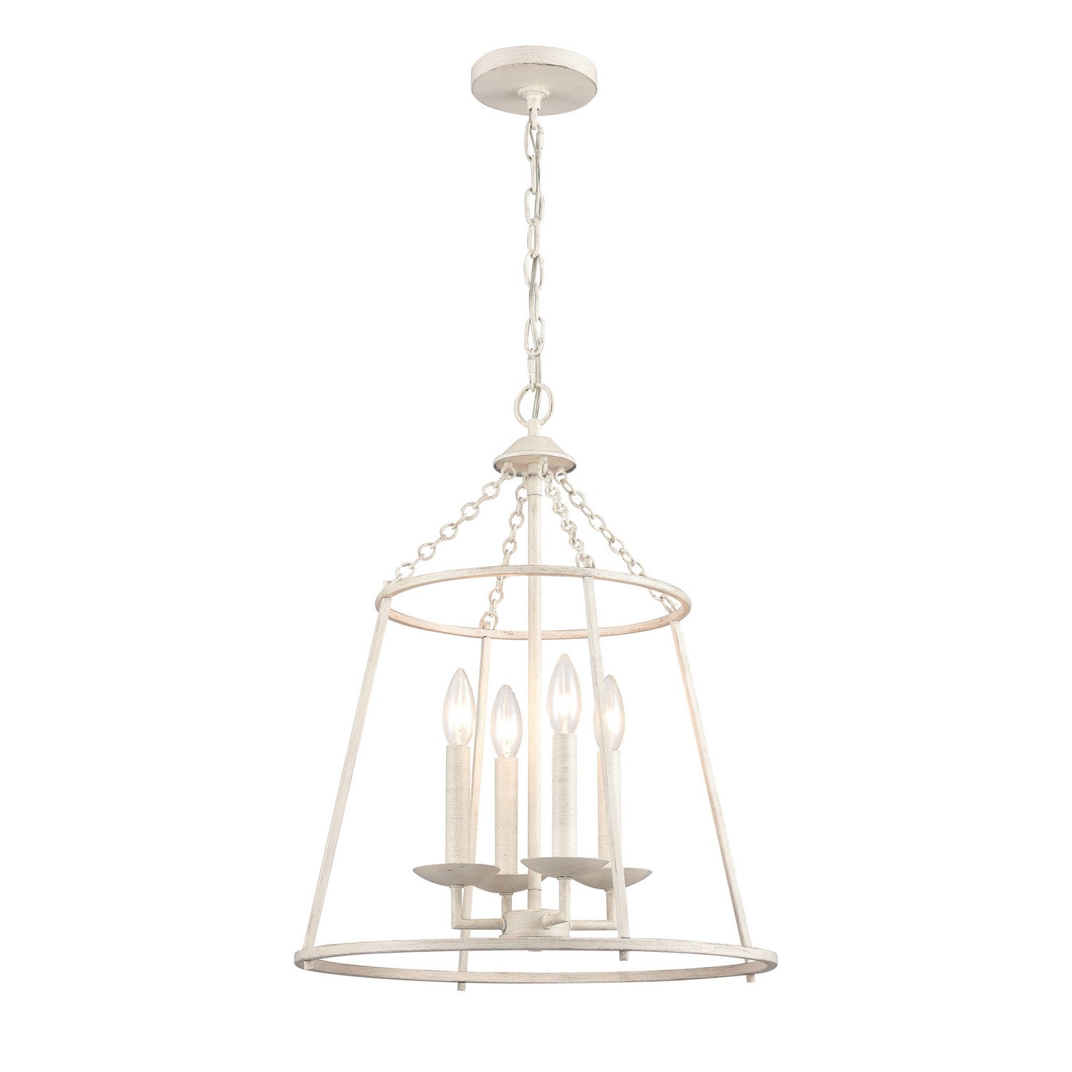 ELK Home - EC89684/4 - Four Light Pendant - Joanie - Antique White