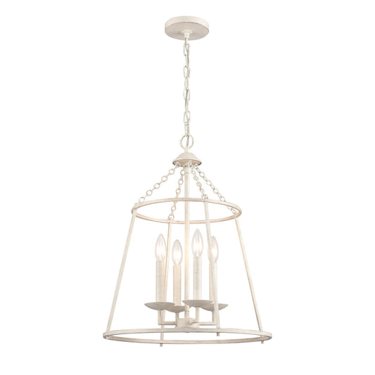 ELK Home - EC89684/4 - Four Light Pendant - Joanie - Antique White