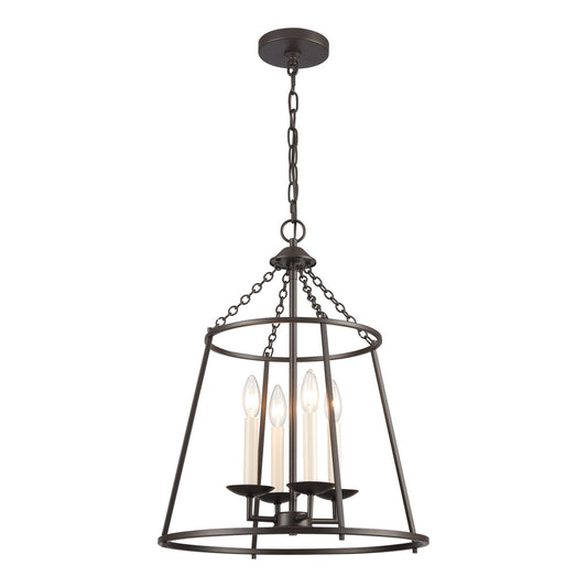 ELK Home - EC89694/4 - Four Light Pendant - Joanie - Old Bronze