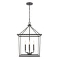 ELK Home - EC89804/4 - Four Light Pendant - Emmett - Matte Black