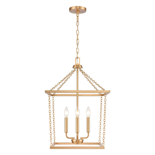 ELK Home - EC89824/4 - Four Light Pendant - Emmett - Brushed Gold