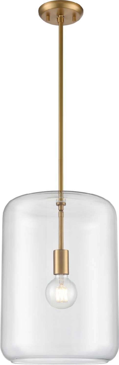 DVI Lighting - DVP25821BR-CL - 11.5"Pendant - St. Julian - Brass With Clear Glass