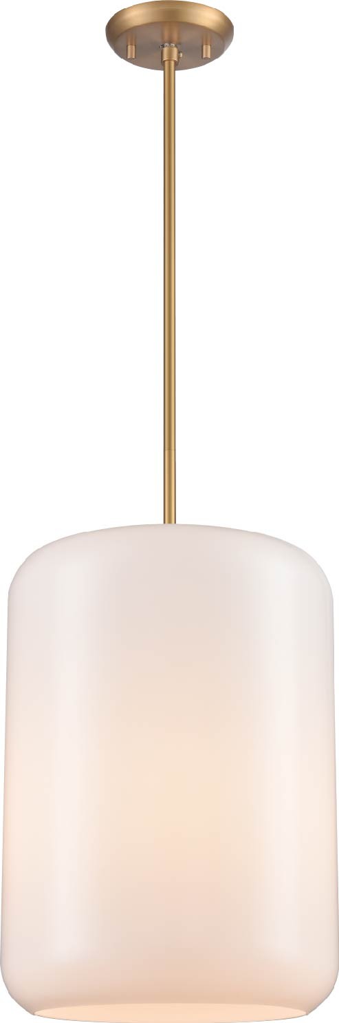 DVI Lighting - DVP25821BR-TO - 11.5"Pendant - St. Julian - Brass With True Opal Glass