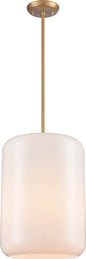 DVI Lighting - DVP25821BR-TO - 11.5"Pendant - St. Julian - Brass With True Opal Glass
