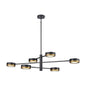 DVI Lighting - DVP39302MF+GR - LED Linear Pendant - Temagami - Multiple Finishes And Graphite