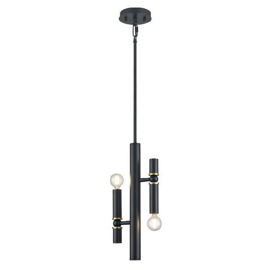 DVI Lighting - DVP42821EB+MF - Two Light Pendant - Klondike - Multiple Finishes And Ebony
