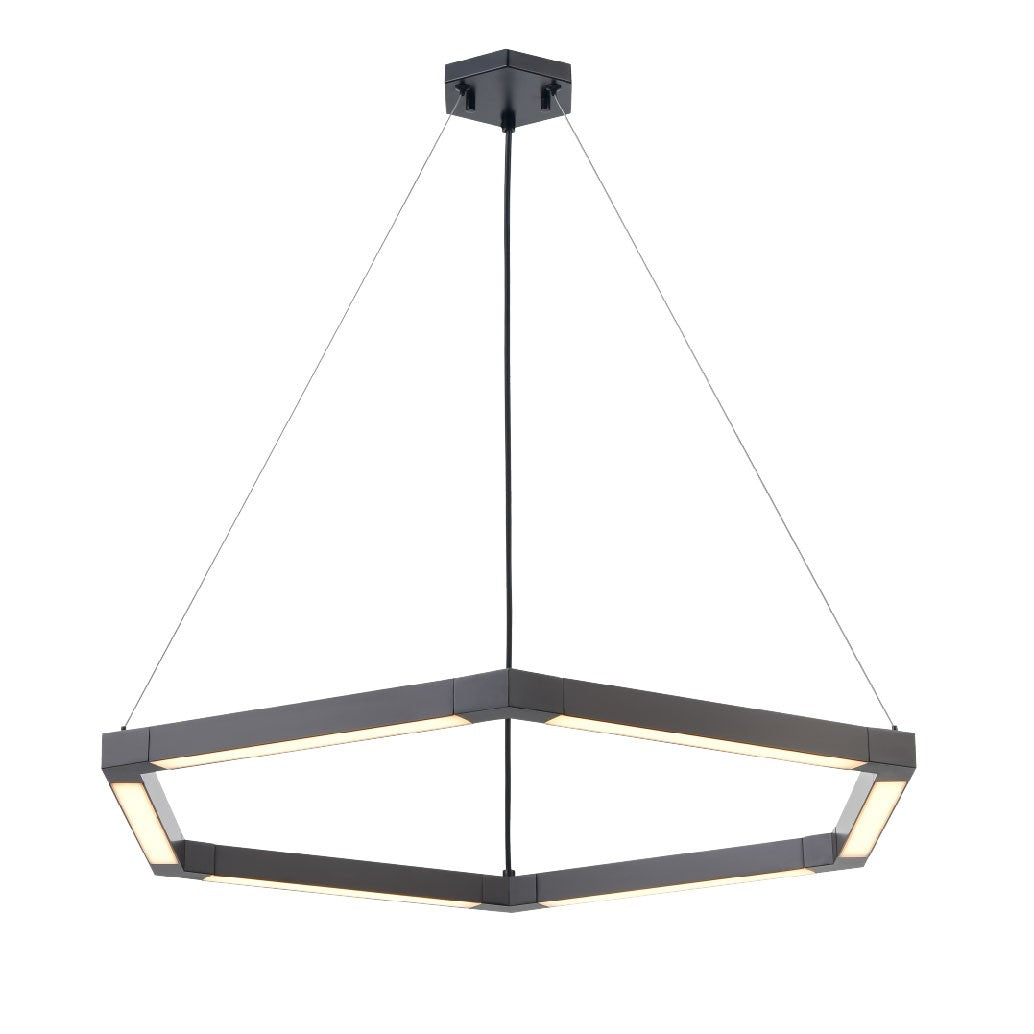 DVI Lighting - DVP47524EB - LED Pendant - Callisto - Ebony