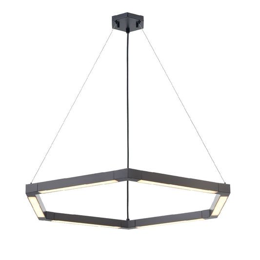 DVI Lighting - DVP47524EB - LED Pendant - Callisto - Ebony