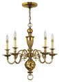 Hinkley - 4415BB - LED Foyer Pendant - Cambridge - Burnished Brass