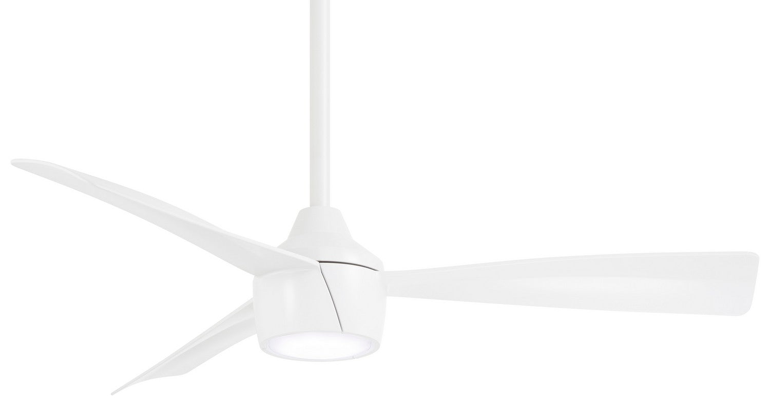 Minka Aire - F625L-WHF - 44" Ceiling Fan - Skinnie 44" - Flat White