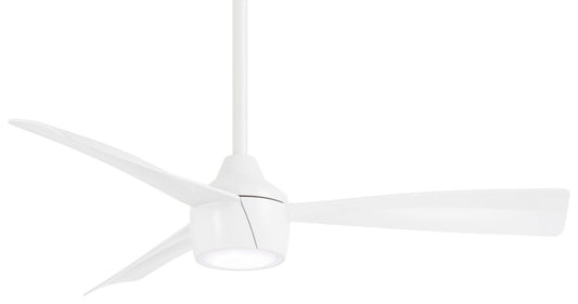 Minka Aire - F625L-WHF - 44" Ceiling Fan - Skinnie 44" - Flat White