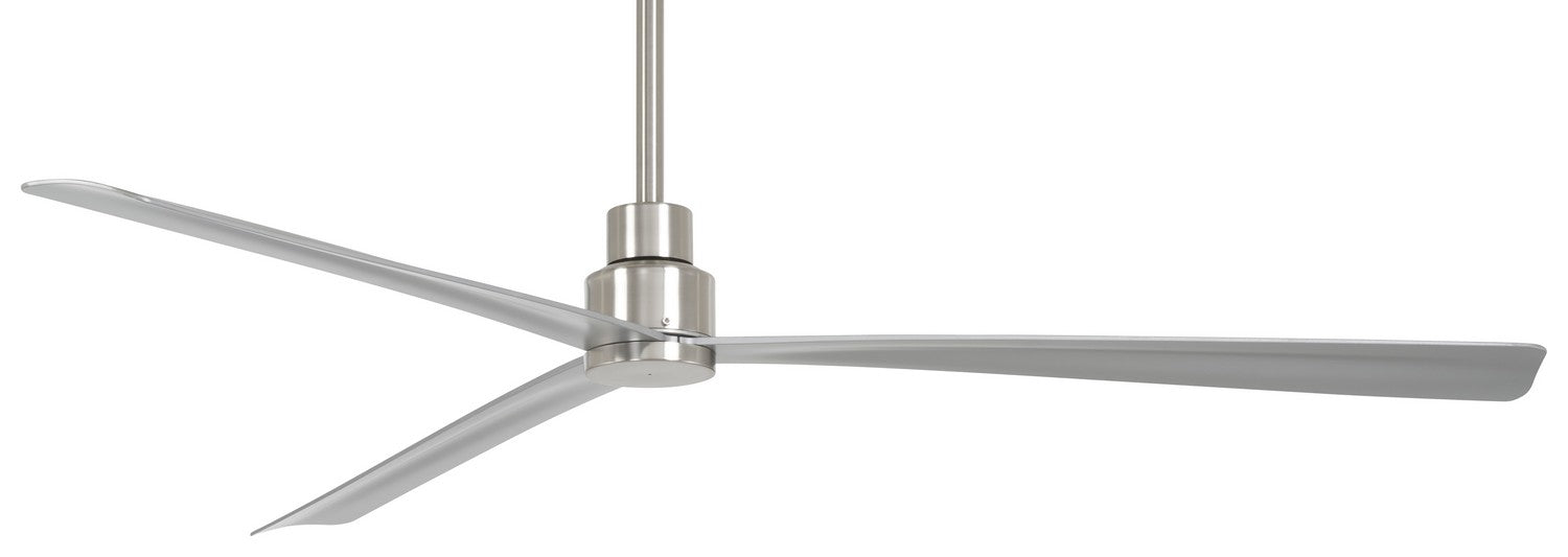 Minka Aire - F789-BNW - 65" Ceiling Fan - Simple 65" - Brushed Nickel Wet