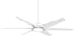 Minka Aire - F866L-WHF - 65" Ceiling Fan - Deco - Flat White