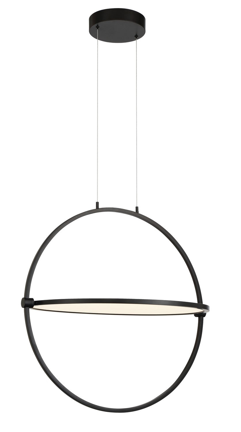 George Kovacs - P5540-66A-L - LED Pendant - Studio 23 - Coal