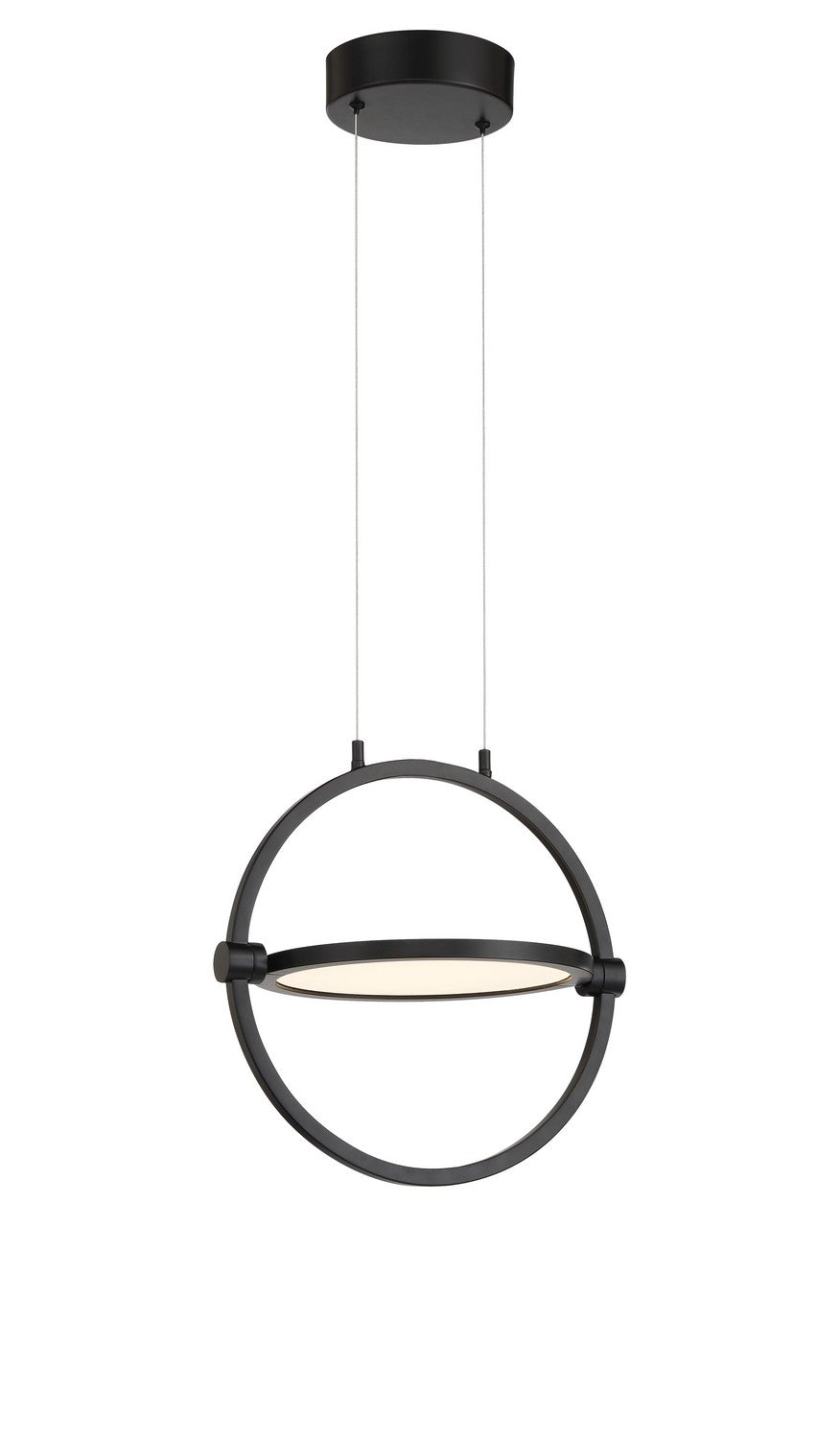 George Kovacs - P5542-66A-L - LED Pendant - Studio 23 - Coal