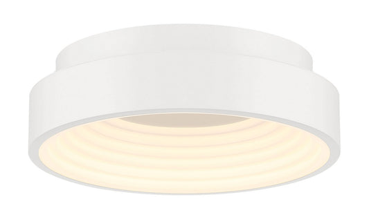 George Kovacs - P5550-44B-L - LED Flush Mount - Conc - Matte White