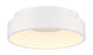 George Kovacs - P5550-44B-L - LED Flush Mount - Conc - Matte White