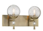 Minka-Lavery - 1332-923 - Two Light Bath Vanity - Populuxe - Oxidized Aged Brass