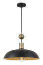 Minka-Lavery - 1996-862 - One Light Pendant - Biloxi - Coal And Weathered Antique Bra