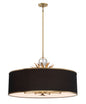 Minka-Lavery - 4588-672 - Eight Light Pendant - Caprio - Natural Brushed Brass