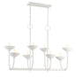 Minka-Lavery - 4718-892 - Eight Light Island Pendant - Ryton - Plaster White