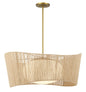 Minka-Lavery - 6577-695 - One Light Pendant - Key Largo - Soft Brass