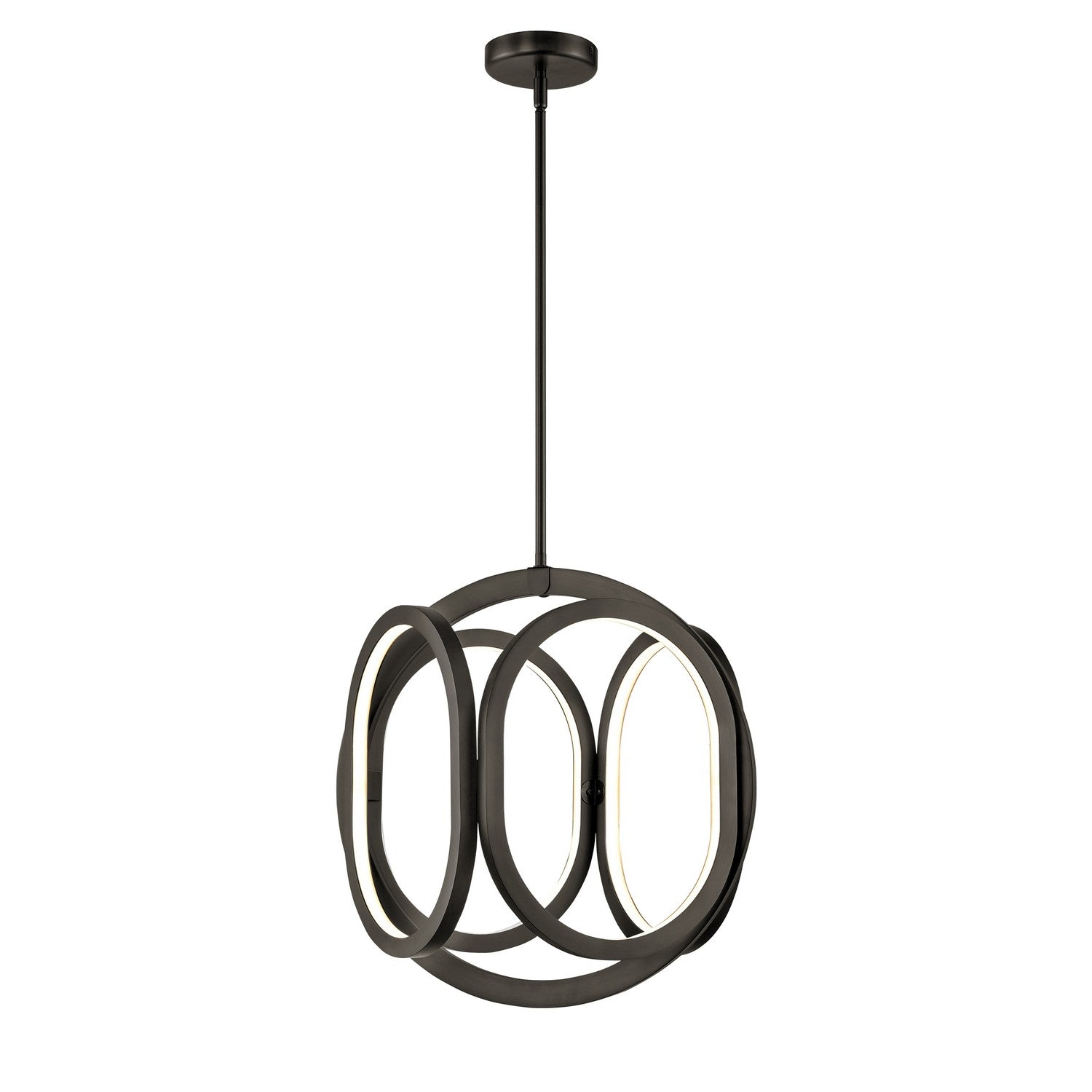 DVI Lighting - DVP46549GR - LED Foyer Pendant - Perigee Ac Led - Graphite