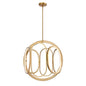DVI Lighting - DVP46550BR - LED Foyer Pendant - Perigee Ac Led - Brass
