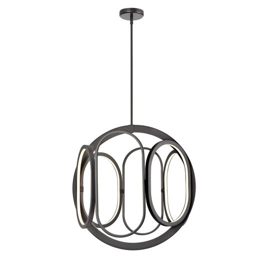 DVI Lighting - DVP46550GR - LED Foyer Pendant - Perigee Ac Led - Graphite