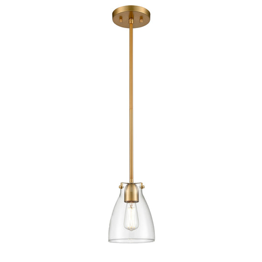 DVI Lighting - DVP47021BR-CL - One Light Pendant - Emma - Brass With Clear Glass